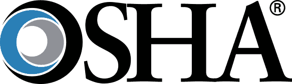 OSHA brand logo with white background